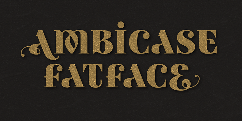 Ambicase Fatface