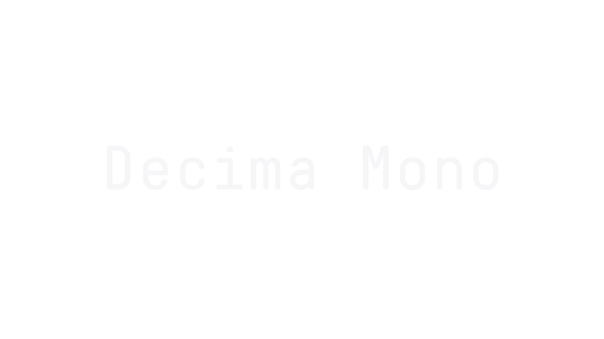 Decima Mono