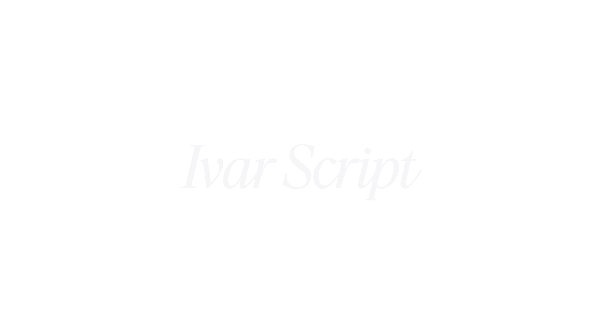 Ivar Script