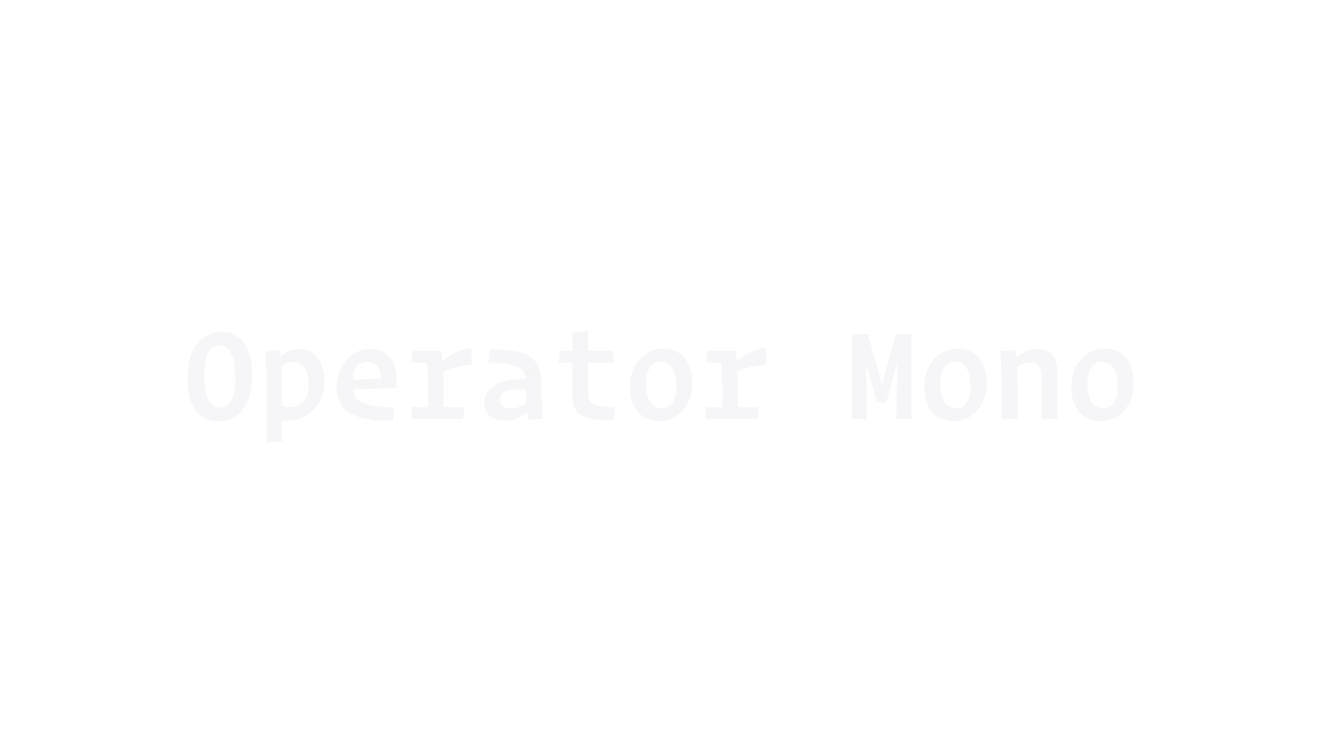 Operator